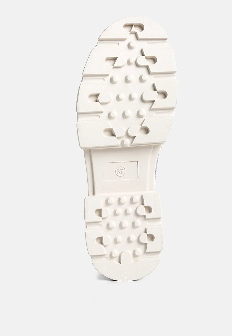 Amabel Chunky Lug Sole Loafers By Ruw