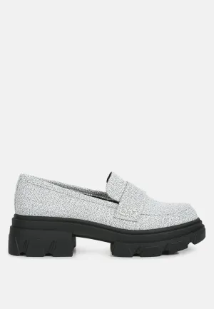 Amabel Chunky Lug Sole Loafers By Ruw