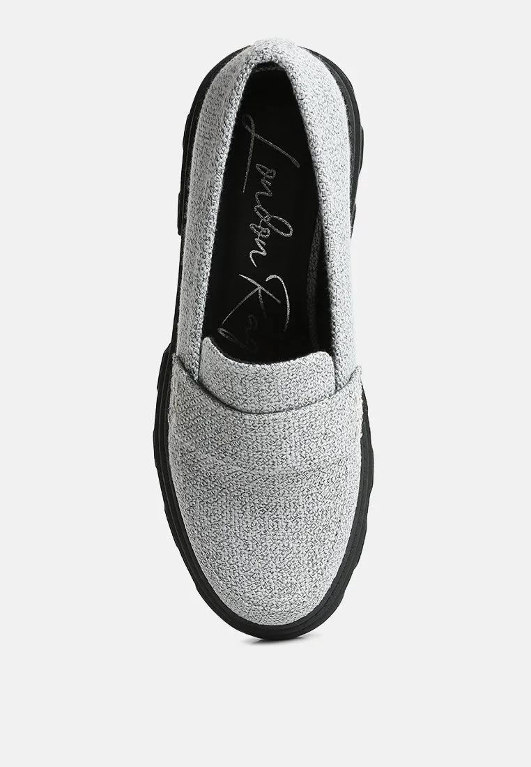 Amabel Chunky Lug Sole Loafers By Ruw