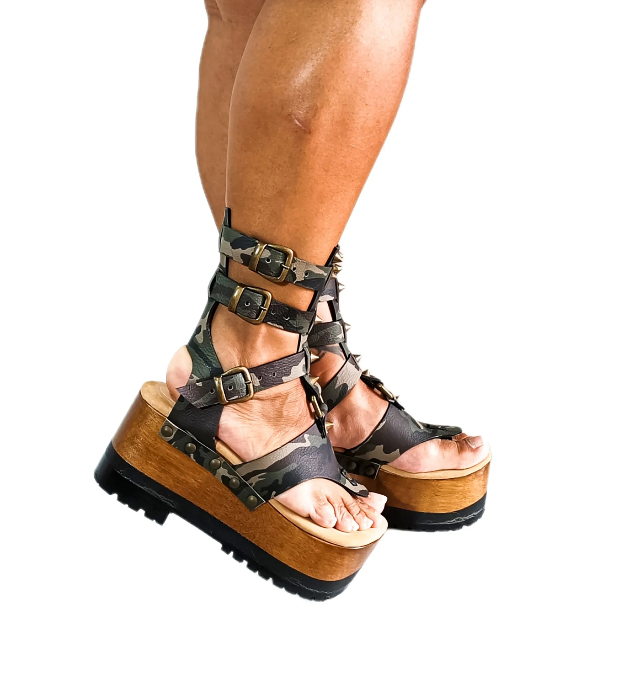 Army Gladiator Sandals