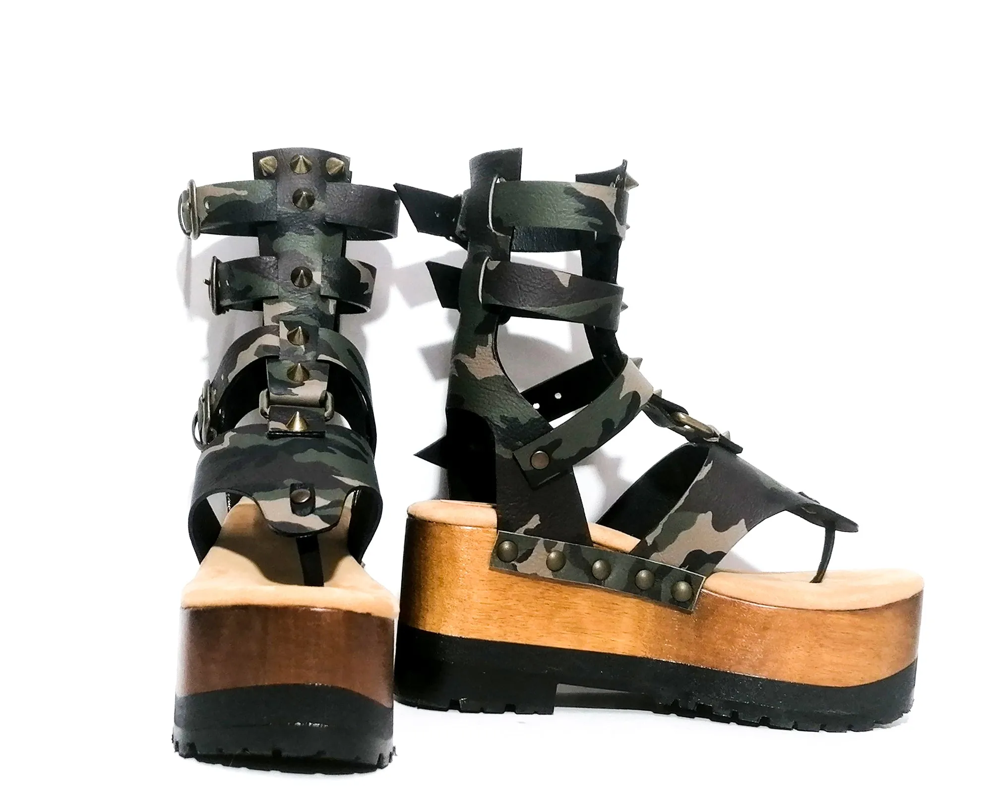 Army Gladiator Sandals