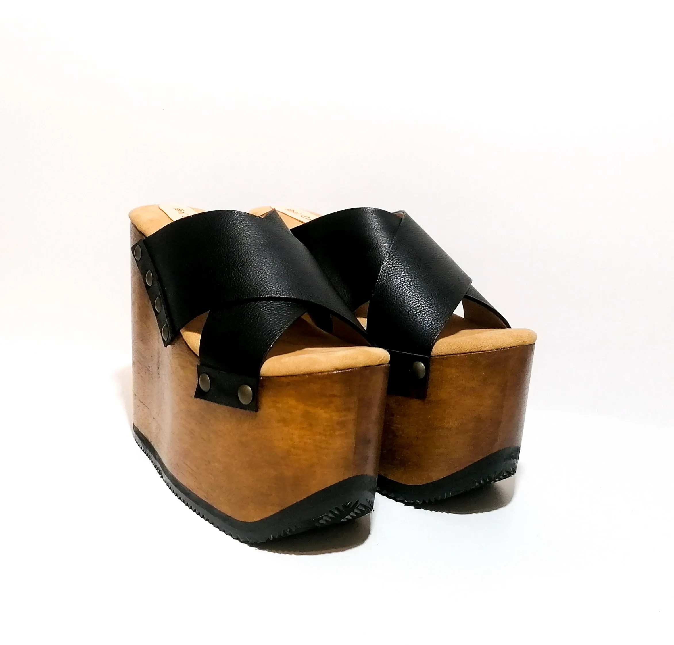 Black Angel Sandals