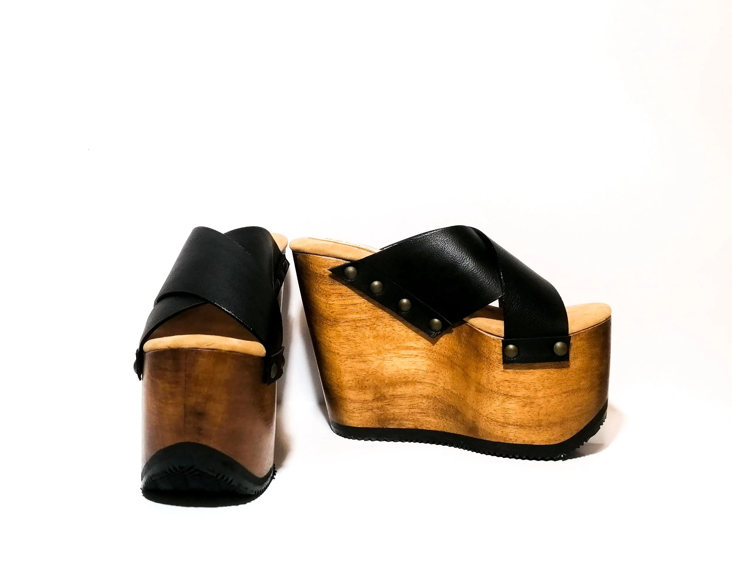 Black Angel Sandals