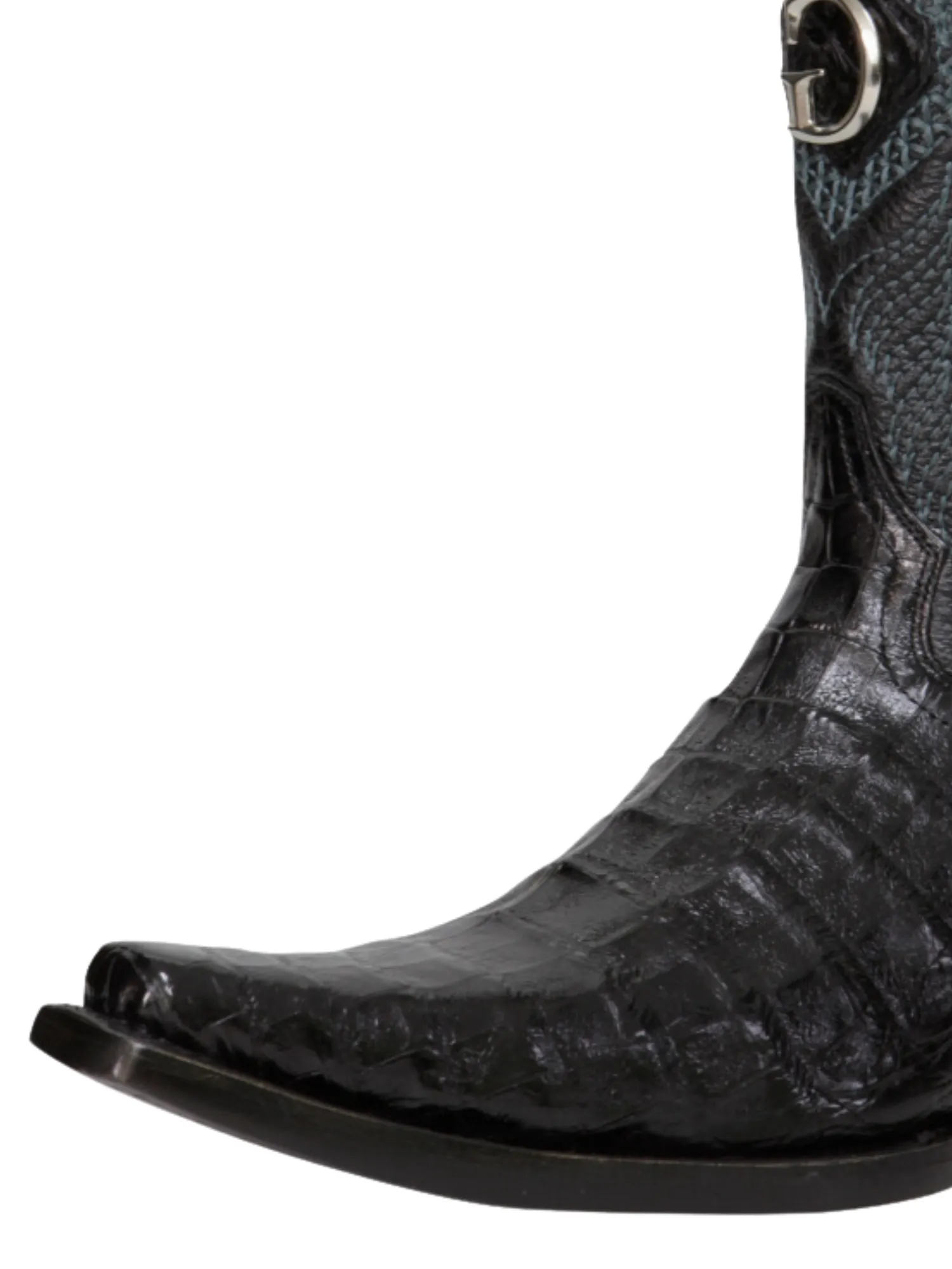 Botas Vaqueras Exoticas de Caiman Belly Original para Hombre 'El General' - ID: 45078