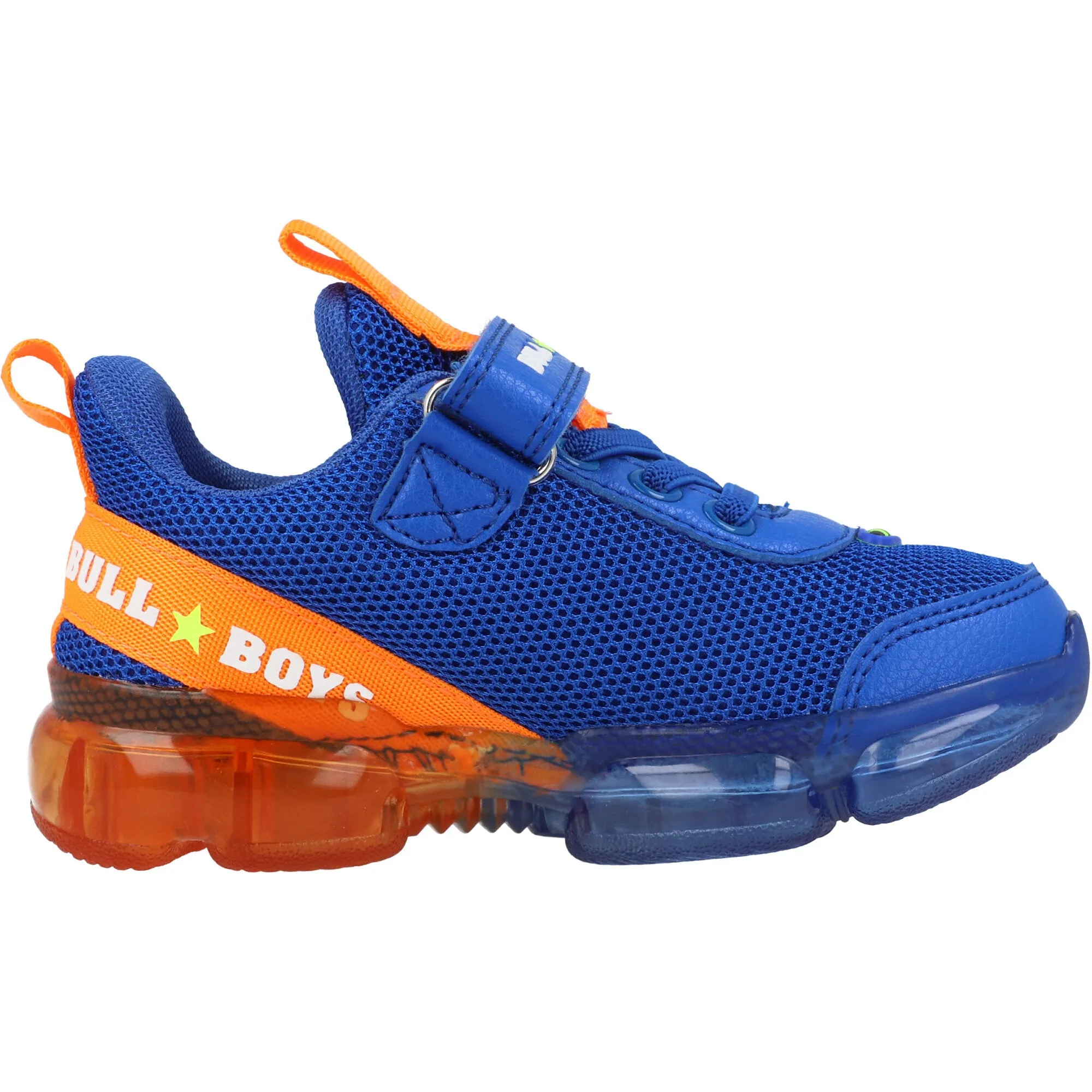 Bull Boys T-Rex Lights Royal Blue Sneakers