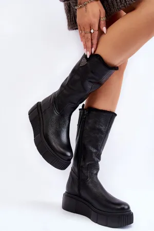 Buskin boots