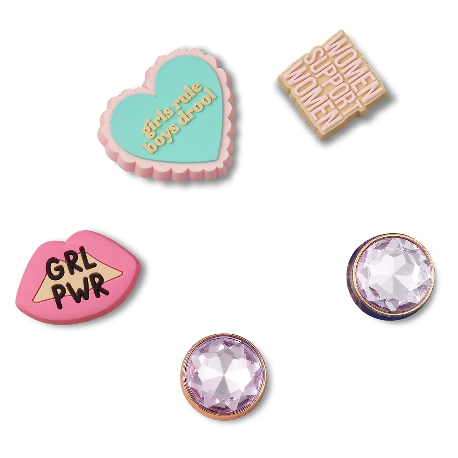 Celebrate Women 5 Jibbitz Pack