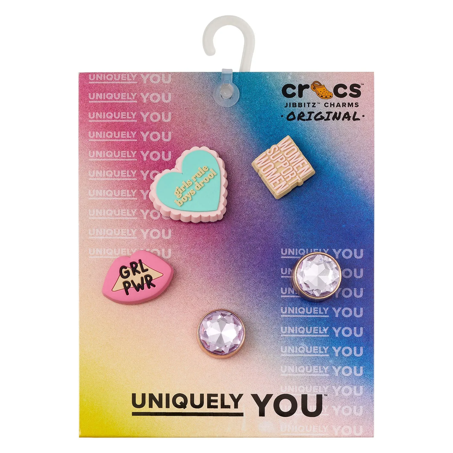 Celebrate Women 5 Jibbitz Pack