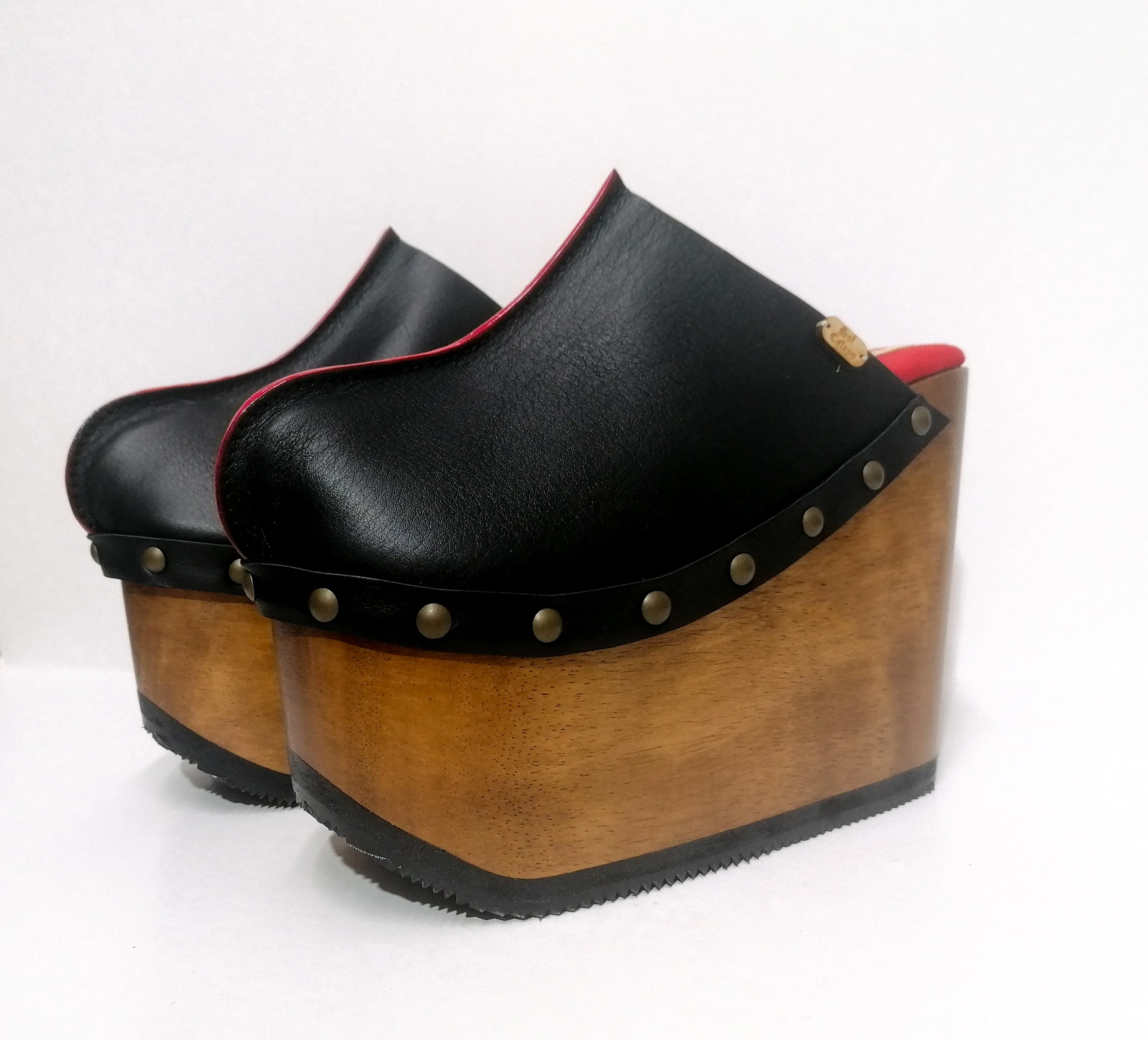 Chicago Clogs Red and Black