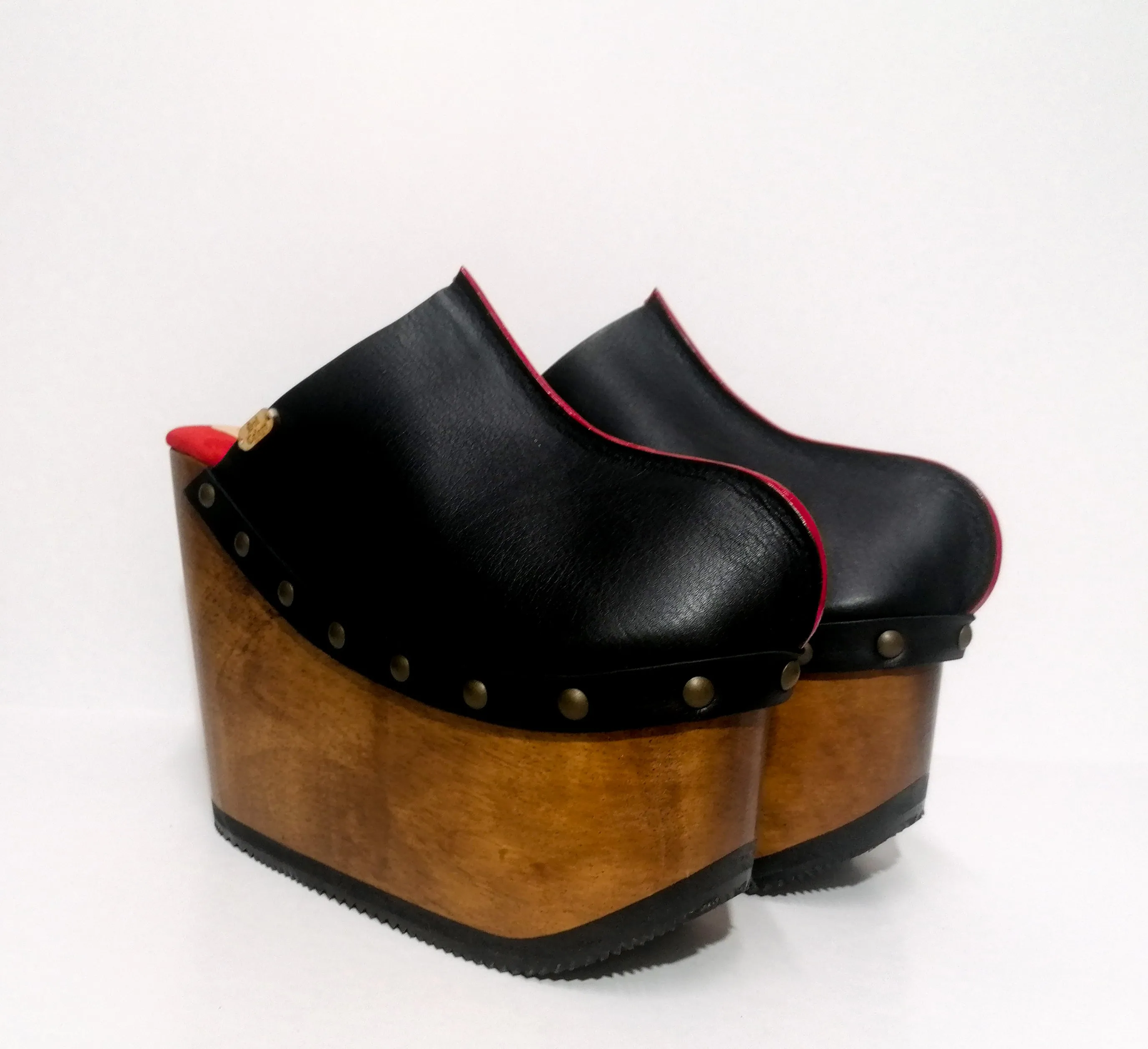 Chicago Clogs Red and Black