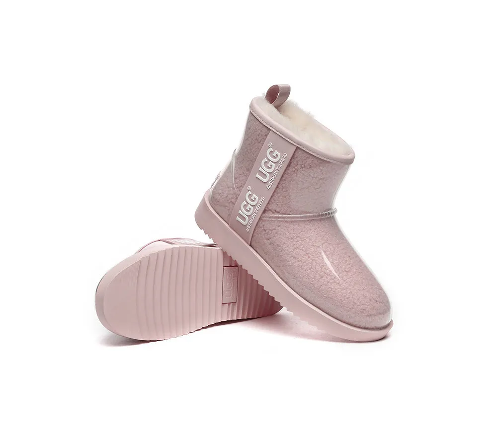 Clear Waterproof and Shearling Classic Boots