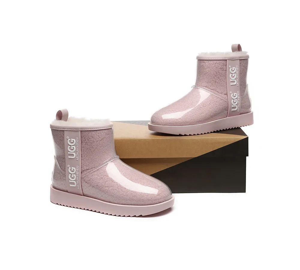 Clear Waterproof and Shearling Classic Boots