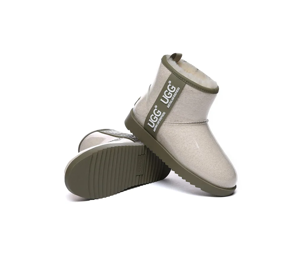 Clear Waterproof and Shearling Classic Boots