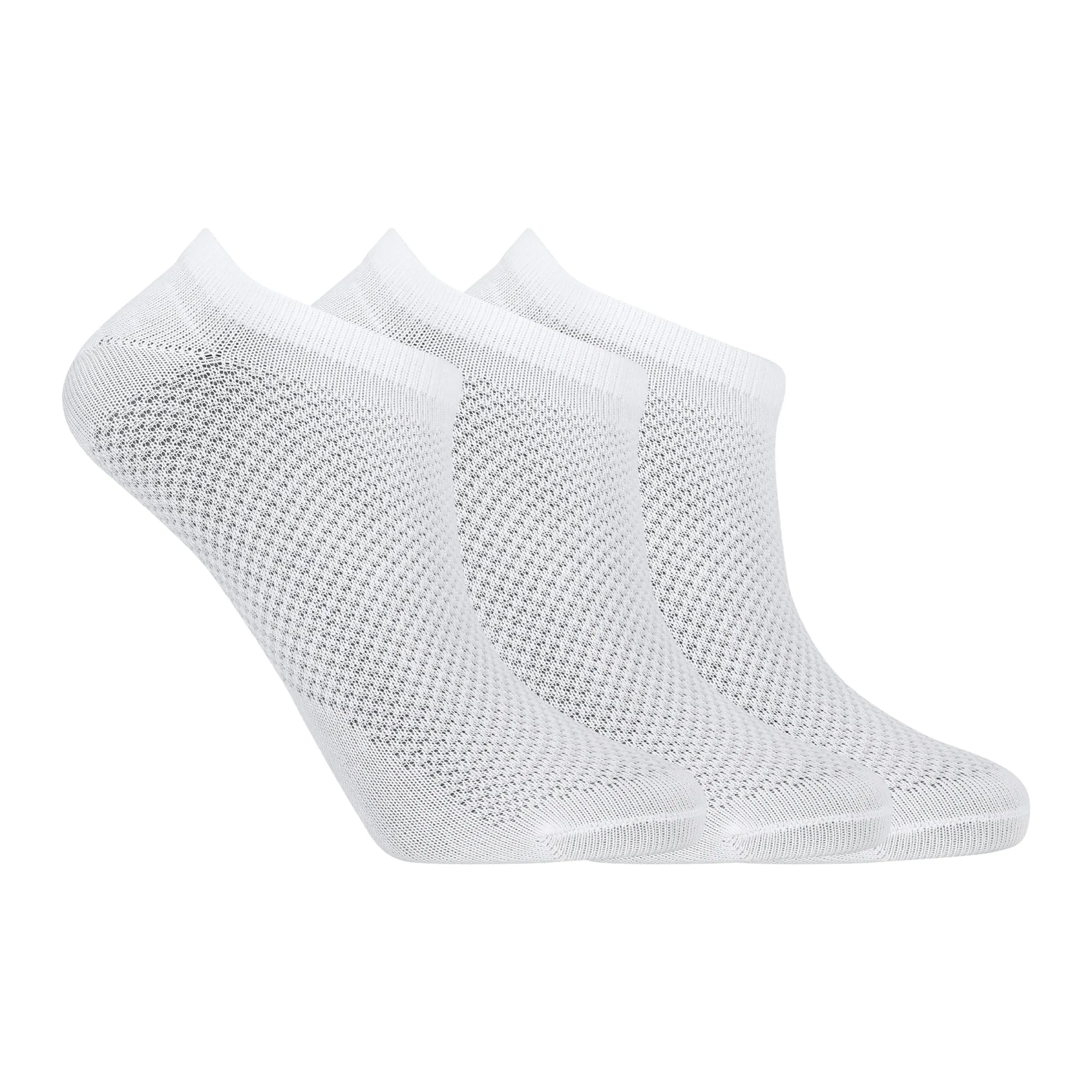 Comfort Mesh Sustainable Low Cut Socks - 3 Pack
