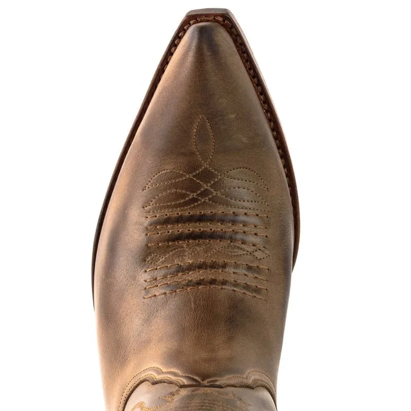 Cowboy Boots for Women and Men Handcrafted Brown Leather 20 Texanas