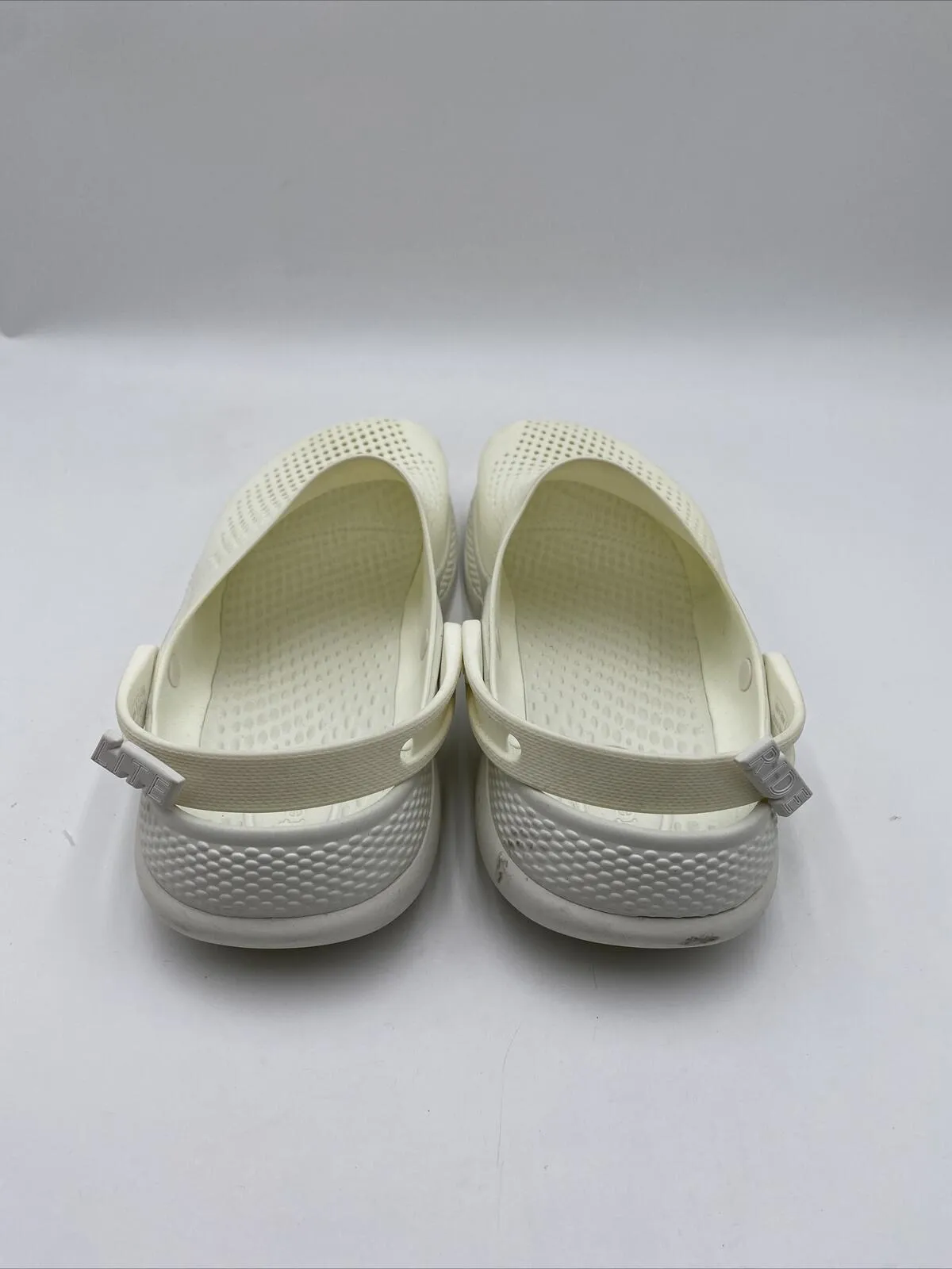 Crocs Men's LiteRide 360 Clogs Off-White Size 11M - Very Good