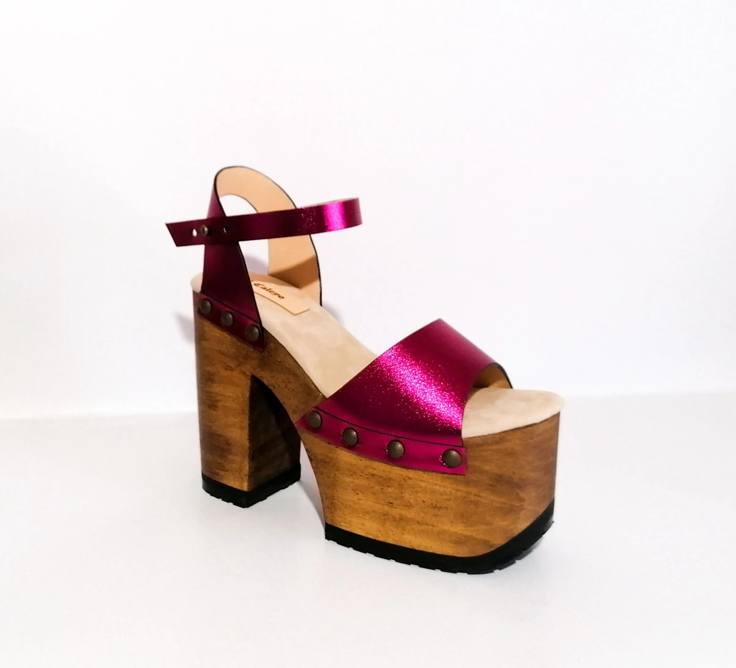 Disco Fucsia Sandals
