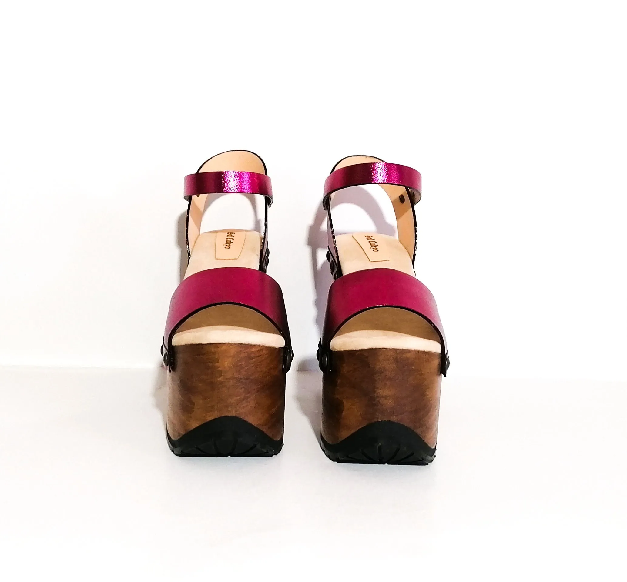 Disco Fucsia Sandals