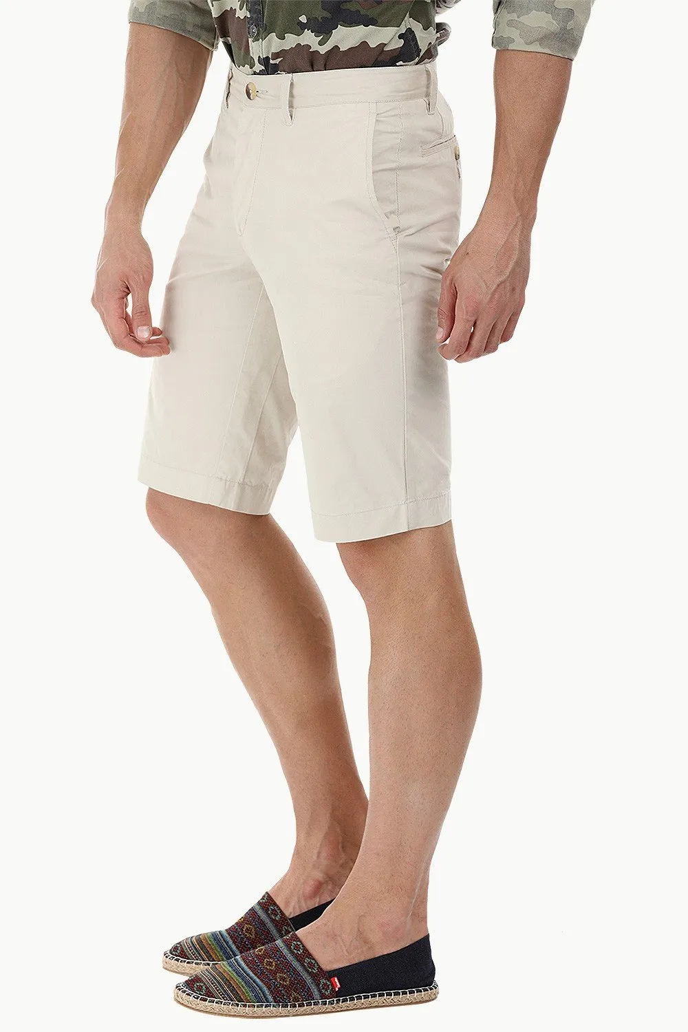 Enzyme Wash Chino Shorts