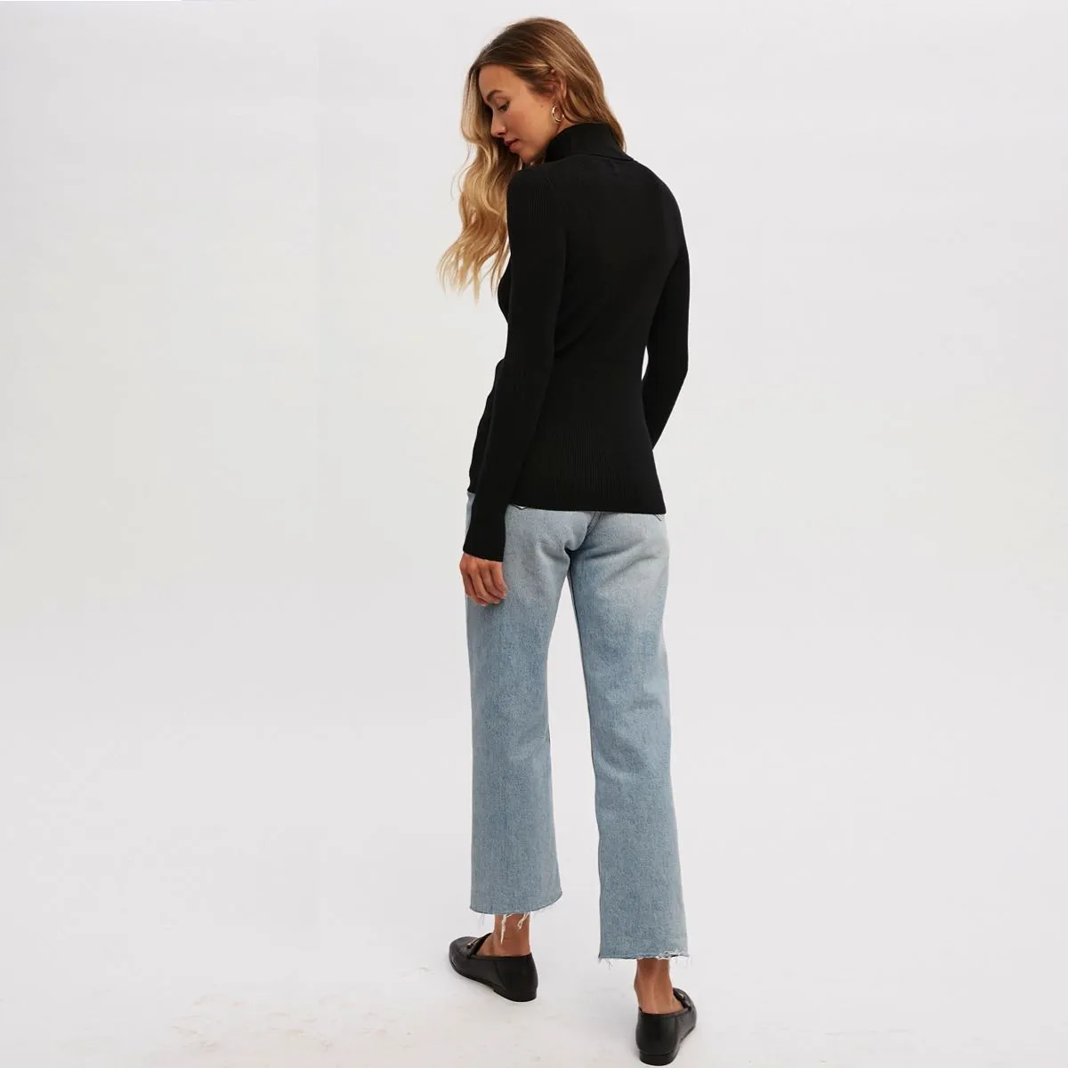 Essential Turtleneck~Black