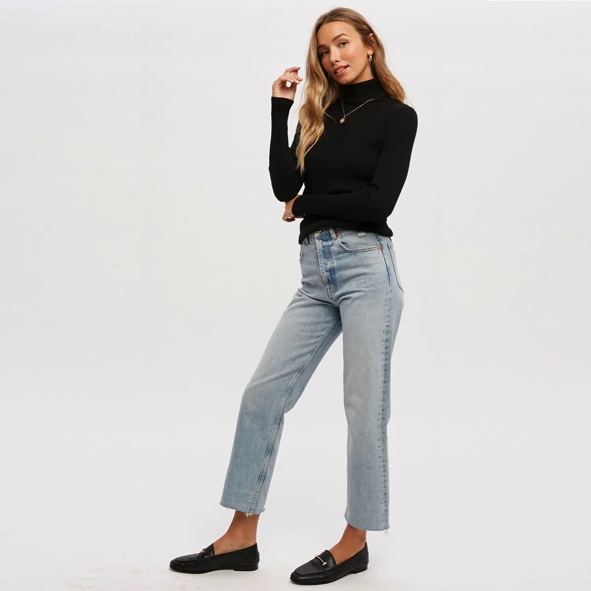 Essential Turtleneck~Black