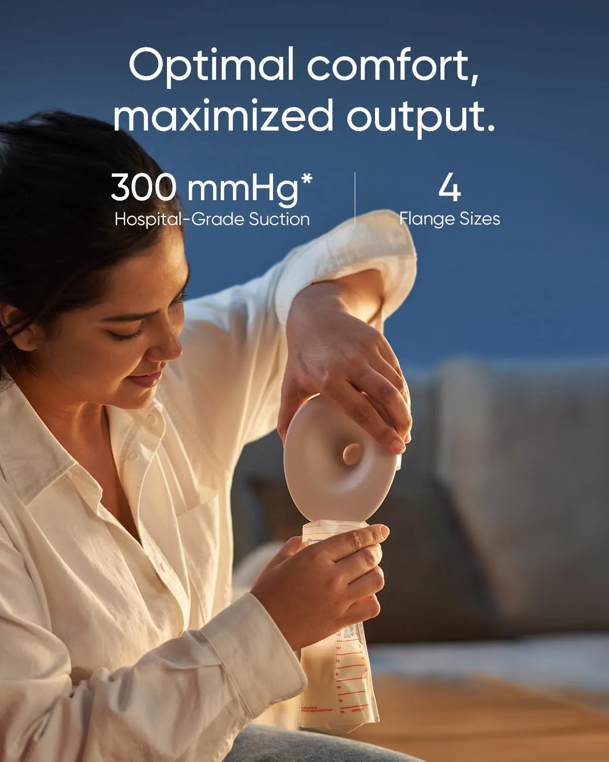 eufy Wearable Breast Pump S1 Pro, Electric Hands-Free Breast Pump with Heating Technology, Portable Charging Case, App-Controlled Smart Rhythm, Hospital-Grade Suction, Leak-Proof and Ultra-Quiet