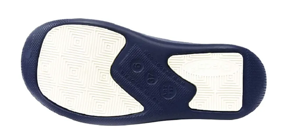 Evacol Unisex Nursing Clogs Ultralite Nurse Shoes unifororm Professional Work Clogs Health Care Hospitals Restaurant(43, Blue)