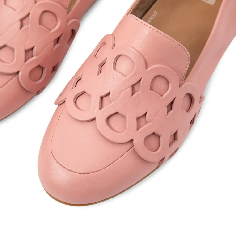 FitFlop LENA Leather Loafer Entwined Loops