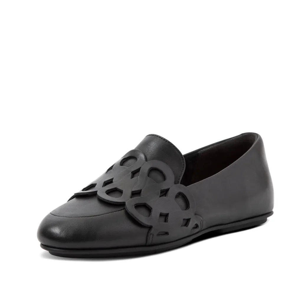 FitFlop LENA Leather Loafer Entwined Loops