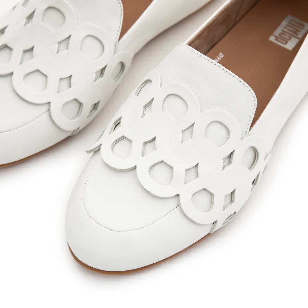 FitFlop LENA Leather Loafer Entwined Loops