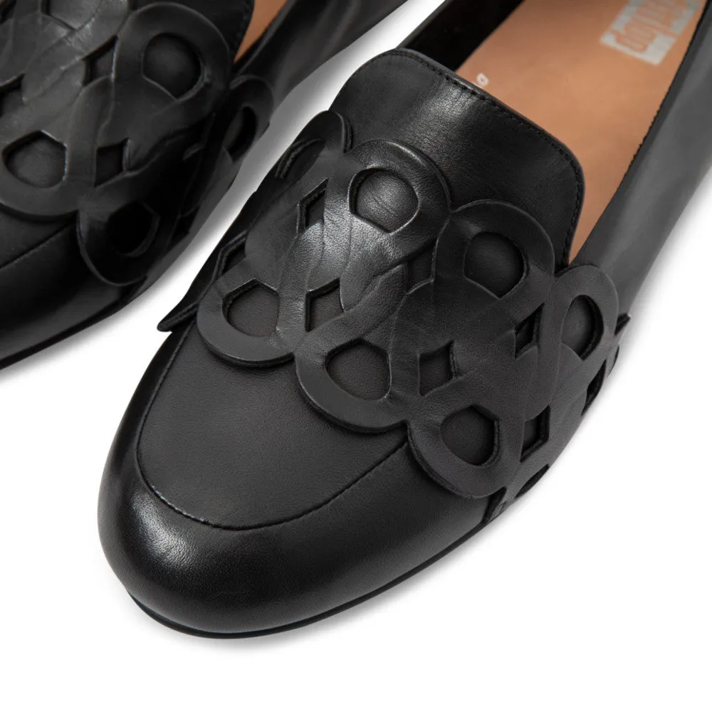FitFlop LENA Leather Loafer Entwined Loops