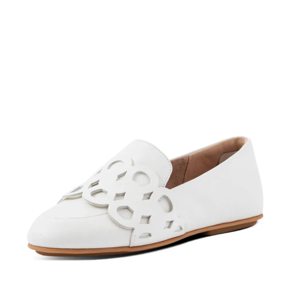 FitFlop LENA Leather Loafer Entwined Loops