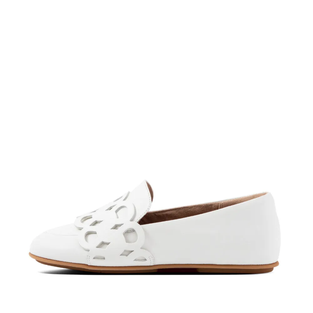 FitFlop LENA Leather Loafer Entwined Loops