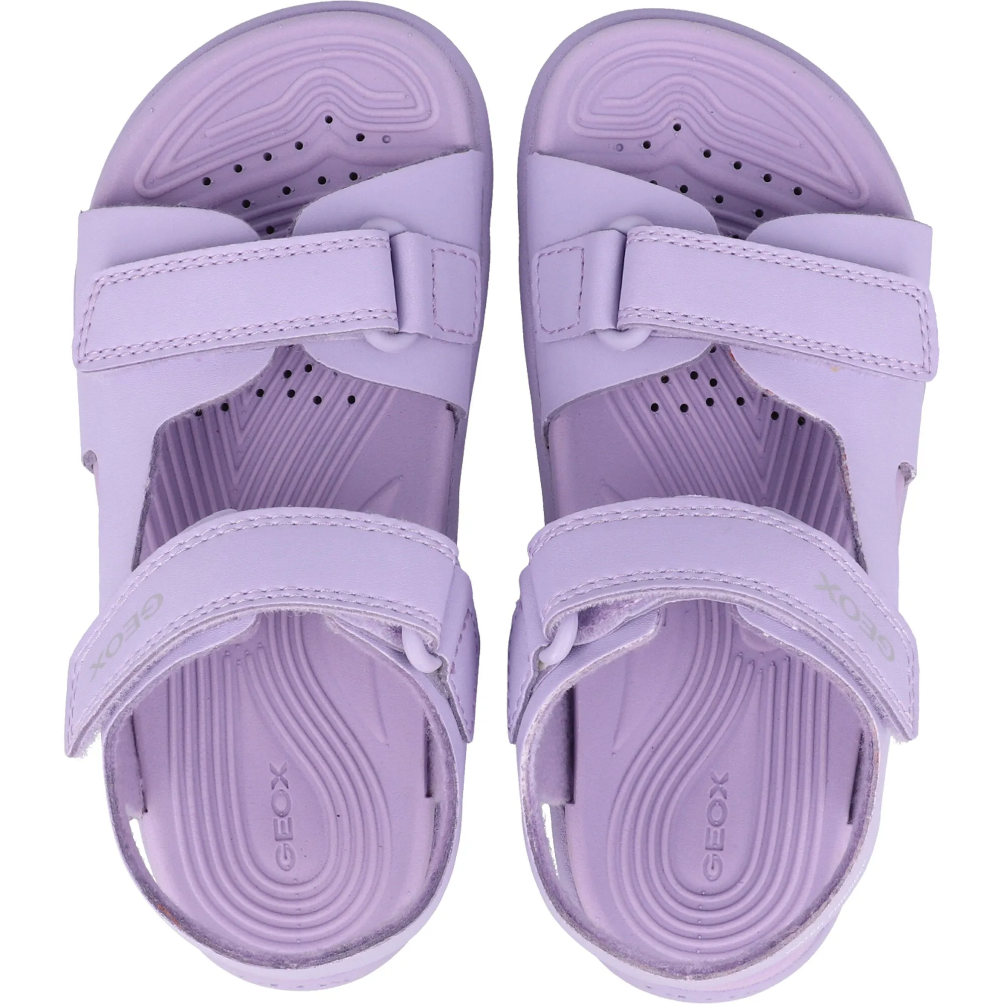 Geox J Fusbetto A Lilac Junior Sandals