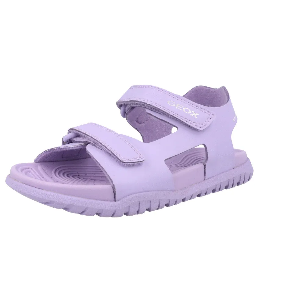 Geox J Fusbetto A Lilac Junior Sandals