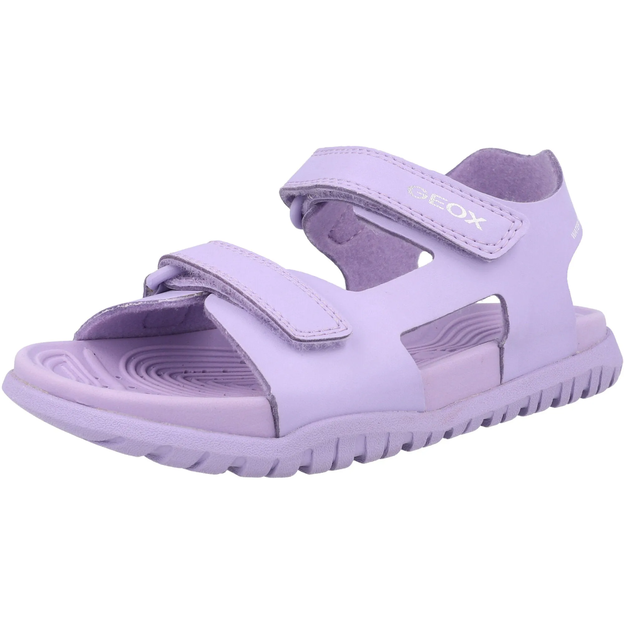 Geox J Fusbetto A Lilac Junior Sandals