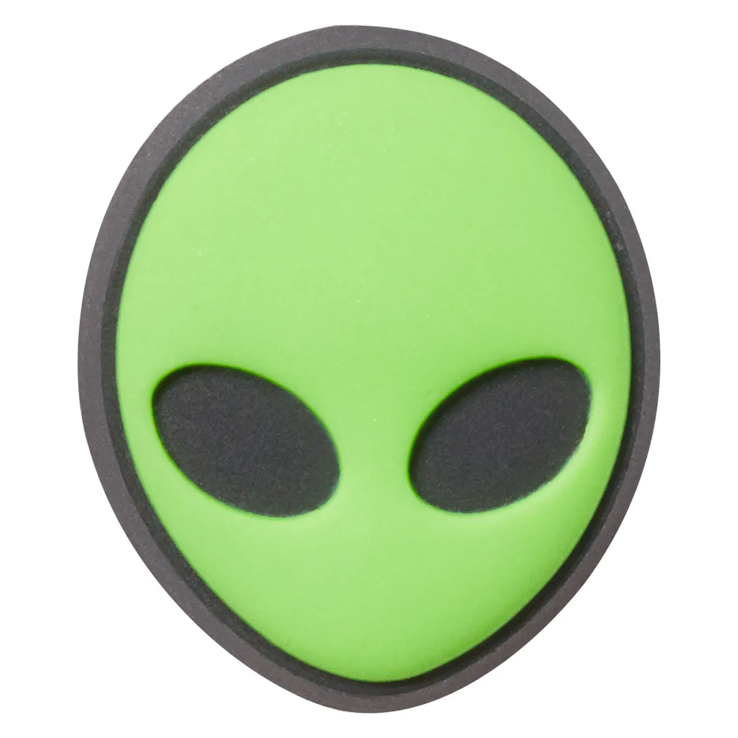 Green Alien Head Jibbitz