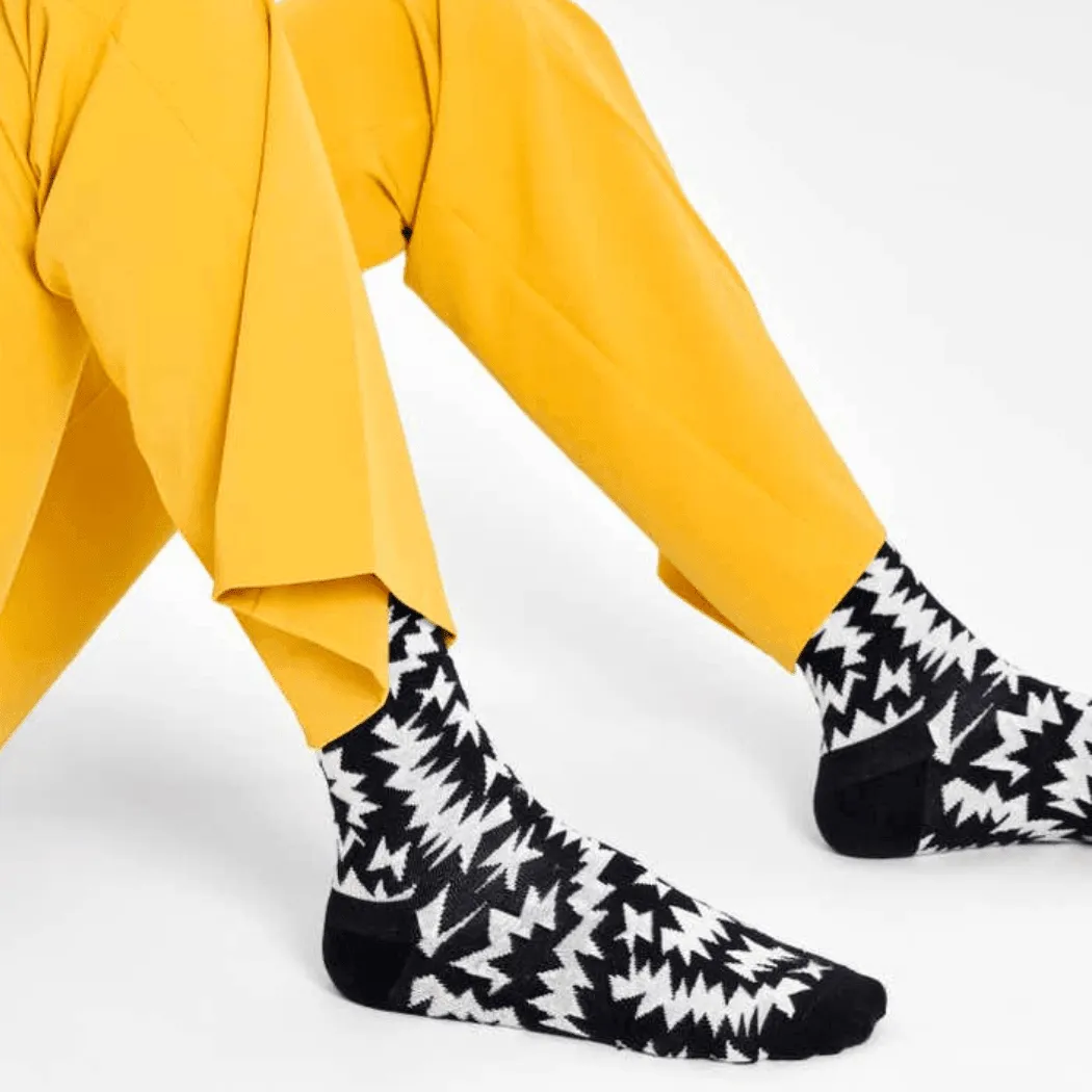 Happy Socks adult Zig Zag Sock Size 36-40