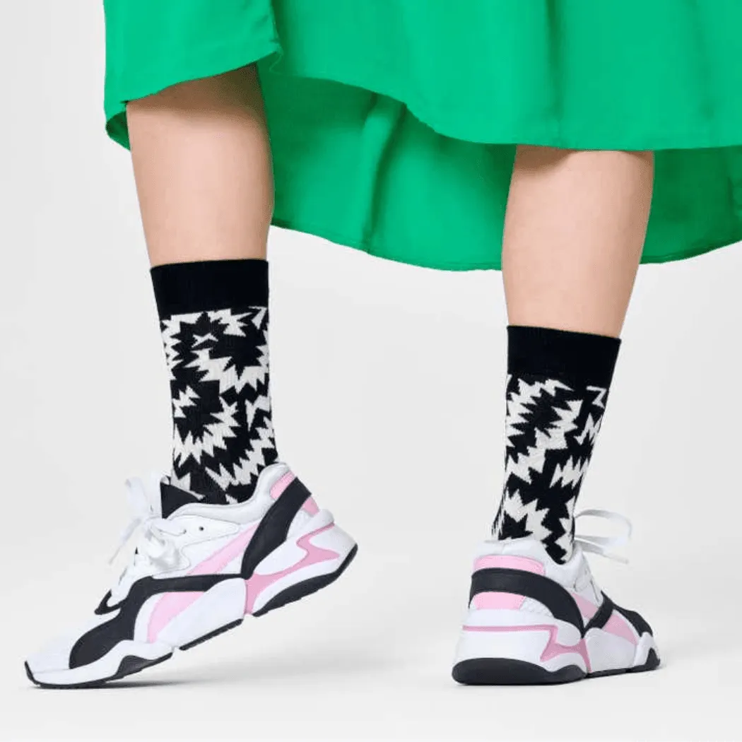 Happy Socks adult Zig Zag Sock Size 36-40