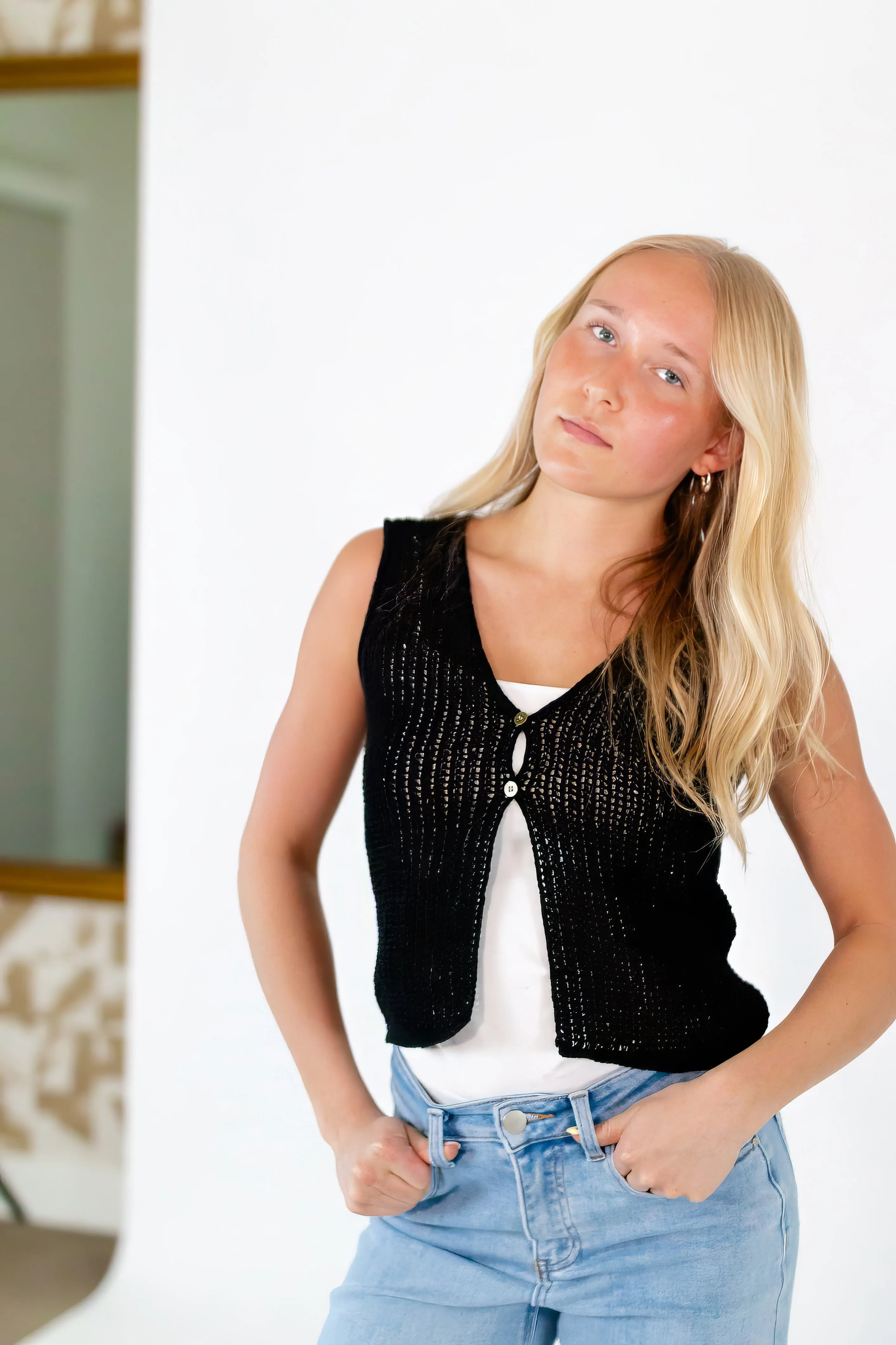 Harris Crochet Vest