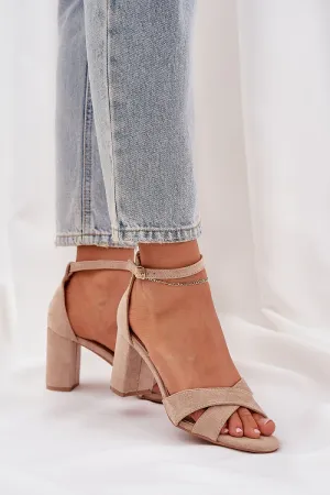 Heel sandals