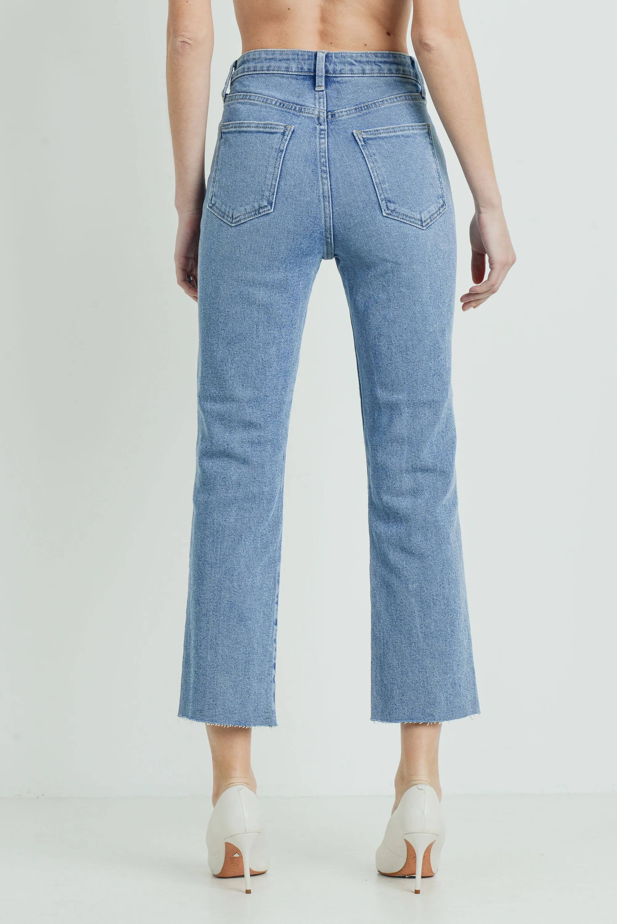 High Rise Classic Straight Leg Jean