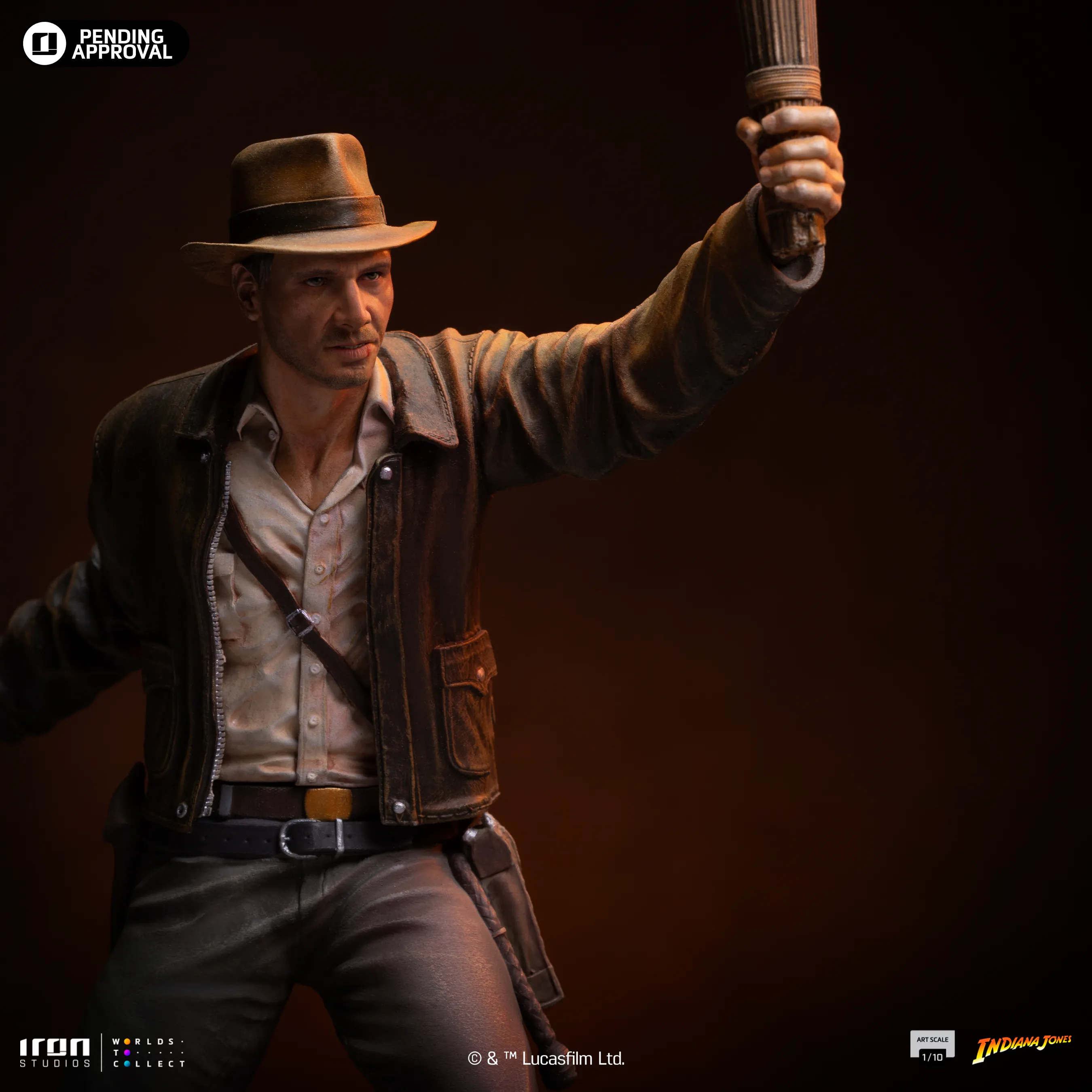 Indiana Jones 1/10 Scale Statue Pre-order