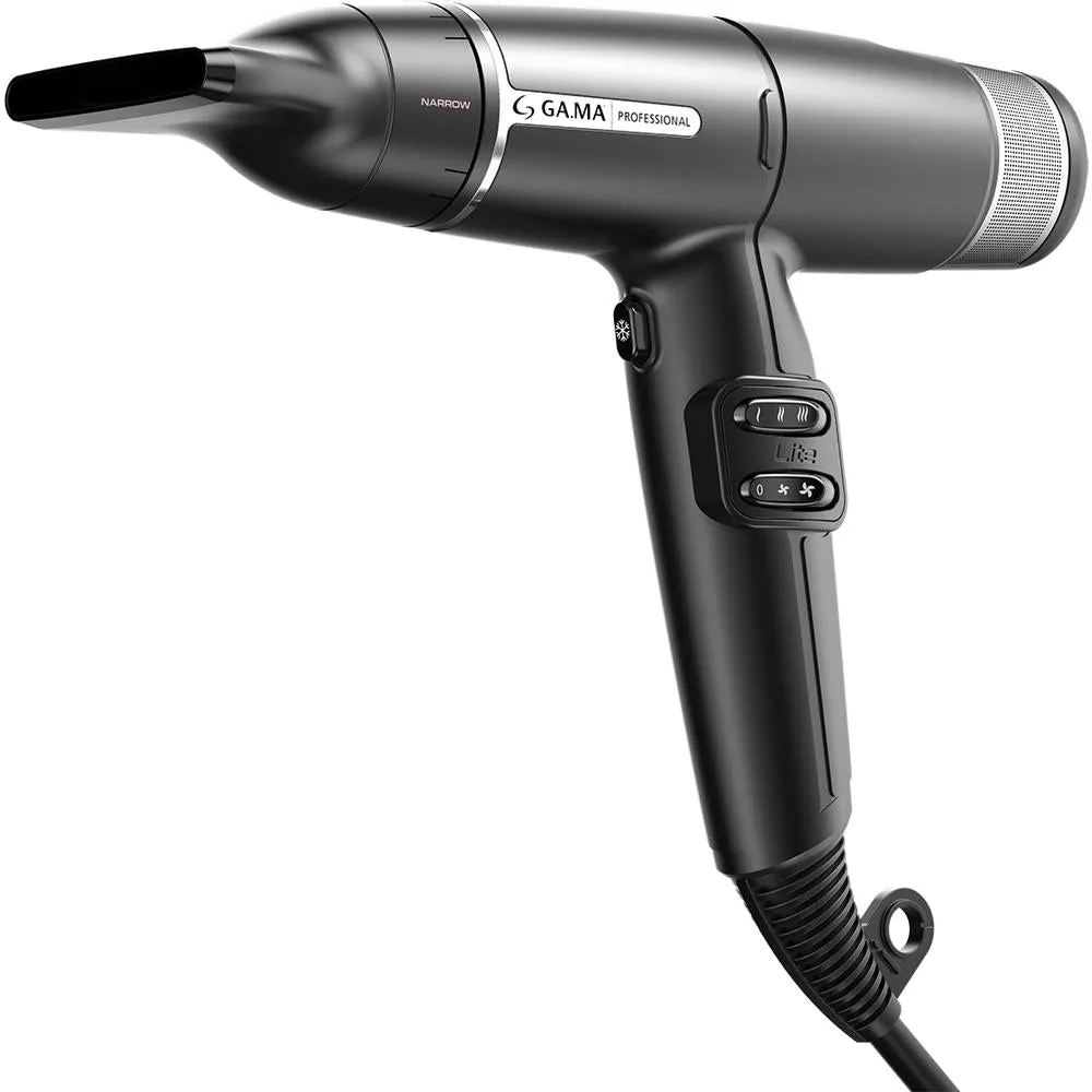 iQ Lite Max Dryer / Black by GA.MA Italy Professional