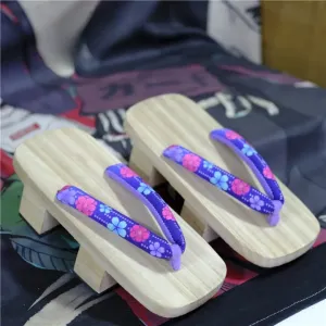 Japanese Wooden Flip-Flop Style Sandal