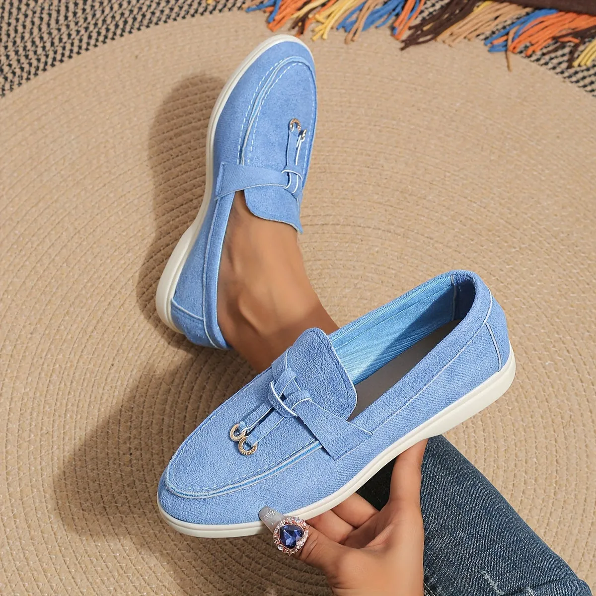 Katie | Casual Suede Loafers