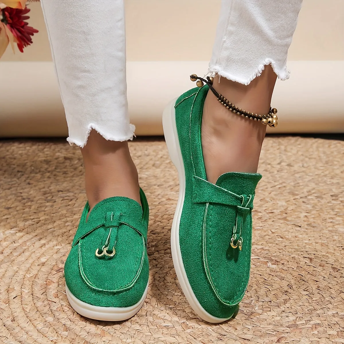 Katie | Casual Suede Loafers