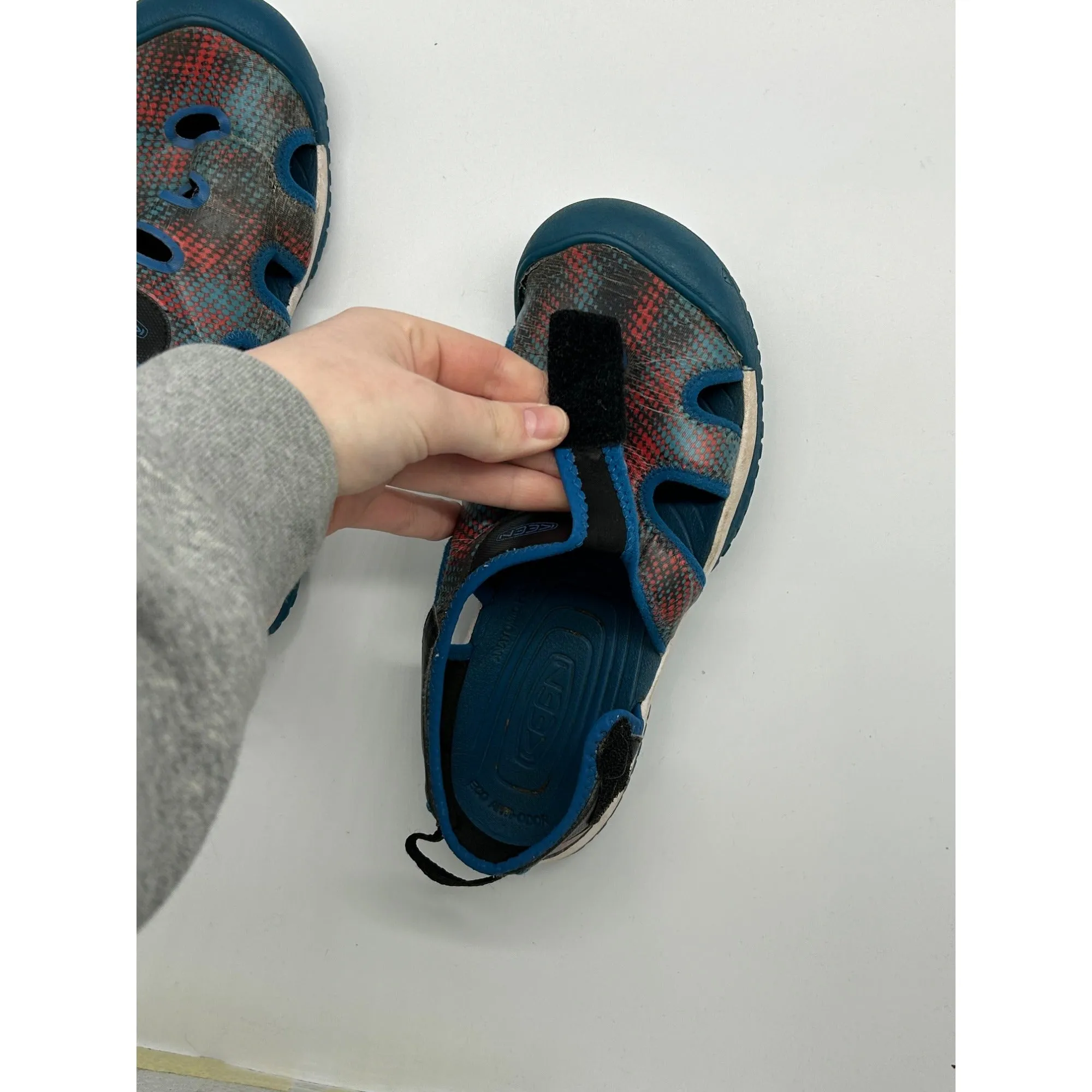 Keen Kids Closed-Toe Velcro Sandals Lightweight & Comfortable Design #6659