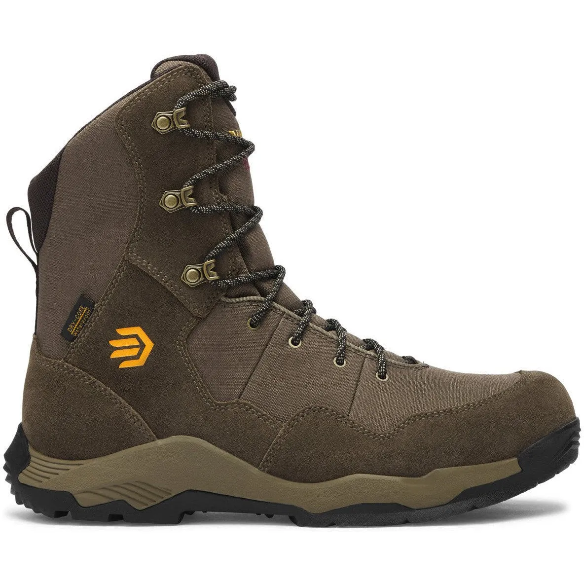 Lacrosse Men's Ridgeback 8" WP 400G Lace Up Hunting Boot -Brown- 504222