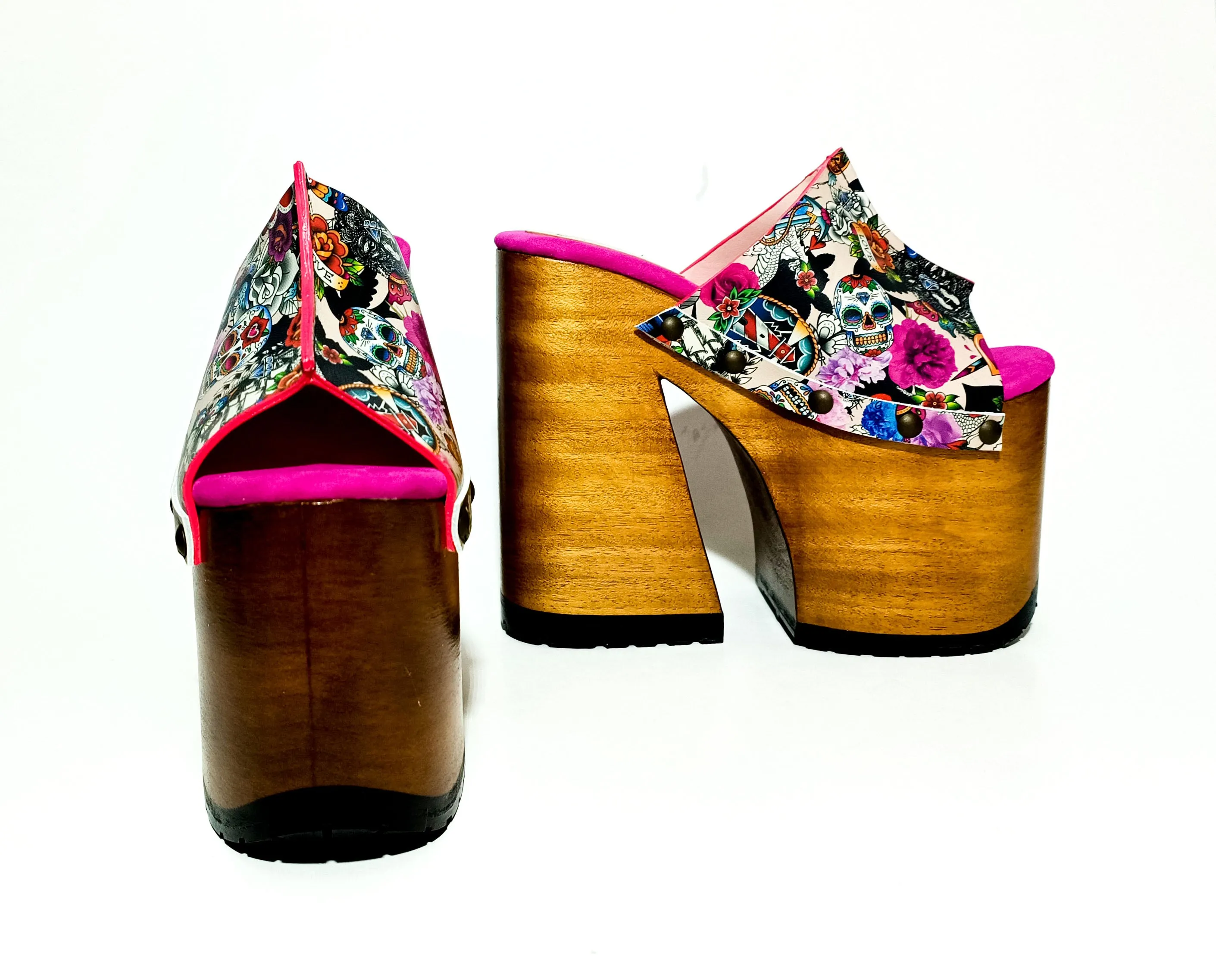 Luxury Tattoo Queen Sandals
